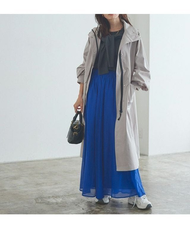 【ピエロ/Pierrot】のRASW スタンドカラーロングライトコート インテリア・キッズ・メンズ・レディースファッション・服の通販 founy(ファニー) 　ファッション　Fashion　レディースファッション　Fashion for Women　アウター　Coat / Outerwear Collection　コート・ロングコート・ピーコート　Long Coats, Peacoats & More　レディースジャケット・軽アウター　Jackets　送料無料　Free Shipping　プチプライス・低価格　Affordable / Budget Price　163cm / グレージュ / M|ID: prp329100004880753 ipo3291000000036428574