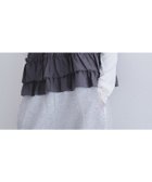 【ピエロ/Pierrot】のECLAM フリルギャザーベスト 人気、トレンドファッション・服の通販 founy(ファニー) ファッション Fashion レディースファッション Fashion for Women アウター Coat / Outerwear Collection トップス・カットソー Cut & Sew Tops ベスト&ジレ / 重ね着スタイル Vests & Gilets ツイル Twist, Twisted Detail フリル Frill, Ruffle フレア Flare, Flared プチプライス・低価格 Affordable / Budget Price thumbnail [ECLAM]フリルギャザーベスト|ID: prp329100004880771 ipo3291000000036428637