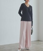 【ピエロ/Pierrot】のRASW 【コーデセット】テレコトップス×ワイドパンツset 166cm / ブラック×ピンク / M|ID: prp329100004886608 ipo3291000000036901676