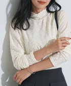 【ピエロ/Pierrot】のネックと柄が選べるロングスリーブシアーカットソー 人気、トレンドファッション・服の通販 founy(ファニー) ファッション Fashion レディースファッション Fashion for Women トップス・カットソー Cut & Sew Tops カットソー・ベーシックTシャツ Cut-and-Sewn Tops / Stretch Tees & Basics シアー Sheer, See-Through スリーブ Sleeve, Long Sleeve / Short Sleeve ハイネック High Neck, Mock Neck プチプライス・低価格 Affordable / Budget Price ベロア Velour, Soft Velvet レース Lace, Lace Fabric ロング Long, Long-Length thumbnail 162cm / レース / アイボリー / ハイネック / M|ID: prp329100004886610 ipo3291000000036484566