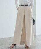 【ピエロ/Pierrot】のRASW インバーテッドプリーツワイドパンツ 大人の最旬トレンドファッション＆コーディネート founy(ファウニー) ファッション Fashion レディースファッション Fashion for Women パンツ Pants & Trousers シンプル Simple, Minimal プチプライス・低価格 Affordable / Budget Price thumbnail 166cm / エクリュ / M|ID: prp329100004886623 ipo3291000000037094654