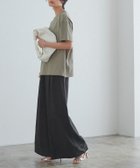 【ピエロ/Pierrot】のRASW 【コーデセット】ロゴT×プリーツパンツset 人気、トレンドファッション・服の通販 founy(ファニー) ファッション Fashion レディースファッション Fashion for Women セットアップ Matching Sets レディーストップス・ブラウス Tops & Blouses / Assorted Women's Tops レディースパンツ・ボトムス Pants & Trousers / Bottoms 送料無料 Free Shipping シンプル Simple, Minimal プチプライス・低価格 Affordable / Budget Price プリーツ Pleats, Pleated ワイド Wide, Wide Fit ヴィンテージ Vintage Style thumbnail 166cm / カーキ×ブラック / M|ID: prp329100004886629 ipo3291000000036484687