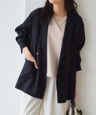 【ピエロ/Pierrot】の接触冷感シアーテーラードジャケット 162cm / ブラック / M|ID: prp329100004886637 ipo3291000000036820913