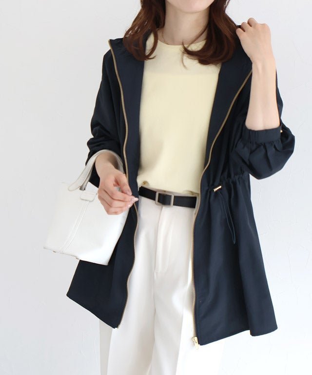 【ピエロ/Pierrot】の【撥水/UV】ドロストフードブルゾン 人気、トレンドファッション・服の通販 founy(ファニー) 　ファッション　Fashion　レディースファッション　Fashion for Women　アウター　Coat / Outerwear Collection　レディースジャケット・軽アウター　Jackets　ブルゾンジャケット・スポーティアウター　Blouson Jackets　フレア　Flare, Flared　ブルゾン　Blouson, Bomber Jacket　プチプライス・低価格　Affordable / Budget Price　 other-1|ID: prp329100004887893 ipo3291000000036500595