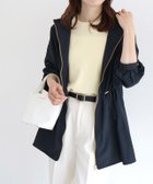 【ピエロ/Pierrot】の【撥水/UV】ドロストフードブルゾン 人気、トレンドファッション・服の通販 founy(ファニー) ファッション Fashion レディースファッション Fashion for Women アウター Coat / Outerwear Collection レディースジャケット・軽アウター Jackets ブルゾンジャケット・スポーティアウター Blouson Jackets フレア Flare, Flared ブルゾン Blouson, Bomber Jacket プチプライス・低価格 Affordable / Budget Price thumbnail ネイビー|ID: prp329100004887893 ipo3291000000036500597