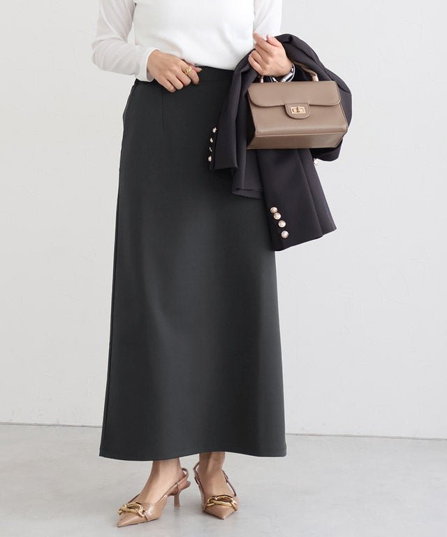 【ピエロ/Pierrot】のストレスフリーな着心地ストレッチIラインスカート インテリア・キッズ・メンズ・レディースファッション・服の通販 founy(ファニー) ファッション Fashion レディースファッション Fashion for Women スカート Skirts 送料無料 Free Shipping カットソー Cut and Sewn Top ストレッチ Stretch, Stretchy Fabric プチプライス・低価格 Affordable / Budget Price 150cm / チャコール / PM|ID: prp329100004888961 ipo3291000000036518476