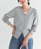 【ピエロ/Pierrot】の【接触冷感/UV/ウォッシャブル】Vネックカーディガン 人気、トレンドファッション・服の通販 founy(ファニー) ファッション Fashion レディースファッション Fashion for Women トップス・カットソー Cut & Sew Tops カーディガン・羽織り Layered Style Cardigans Vネックトップス V-Neck Tops / V-Cut Neckline Shirts 送料無料 Free Shipping ウォッシャブル Machine Washable カーディガン Cardigan, Knitwear スタンダード Standard, Basic プチプライス・低価格 Affordable / Budget Price エレガント 上品 Elegant thumbnail 162cm / 杢グレー / M|ID: prp329100004890428 ipo3291000000036546289
