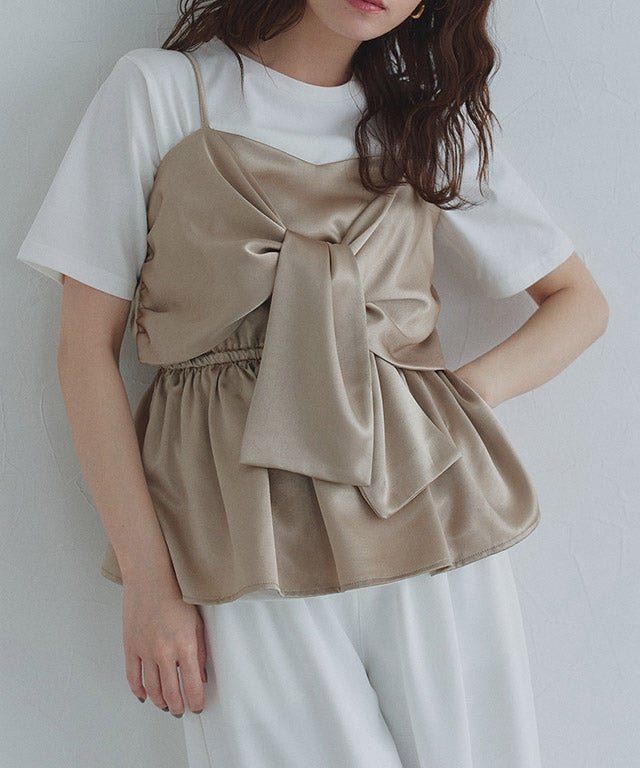 【ピエロ/Pierrot】のECLAM サテンデザインビスチェ インテリア・キッズ・メンズ・レディースファッション・服の通販 founy(ファニー) https://founy.com/ ファッション Fashion レディースファッション Fashion for Women トップス・カットソー Cut & Sew Tops ビスチェ Bustiers & Corset Tops / Layered Bustier Style インナー Innerwear カットソー Cut and Sewn Top ギャザー Gathered, Ruffled サテン Satin, Glossy Fabric シンプル Simple, Minimal ビスチェ Bustier, Corset Top フィット Fit, Slim Fit プチプライス・低価格 Affordable / Budget Price ペプラム Peplum, Flared Hem ロング Long, Long-Length エレガント 上品 Elegant |ID: prp329100004909432 ipo3291000000037024617