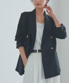 【ピエロ/Pierrot】のRASW ウォッシャブルリネンタッチジャケット 166cm / ブラック / M|ID: prp329100004913228 ipo3291000000037057638