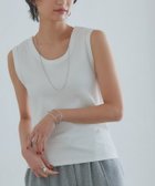 【ピエロ/Pierrot】のRASW テレコリブタンクトップ 166cm / オフホワイト / M|ID: prp329100004913230 ipo3291000000036820563