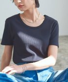 【ピエロ/Pierrot】のRASW テレコリブTシャツ 166cm / ブラック / M|ID: prp329100004913232 ipo3291000000037288890