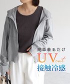 【ピエロ/Pierrot】の接触冷感/UVショートジップパーカー 接触冷感/UVショートジップパーカー|ID: prp329100004913236 ipo3291000000037288930