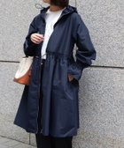 【ピエロ/Pierrot】のドロストギャザーレインコート 150cm / ネイビー / M|ID: prp329100004913239 ipo3291000000036820597