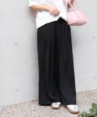 【ピエロ/Pierrot】の【低身長サイズあり】接触冷感イージーワイドパンツ レディース 150cm / ブラック / PM|ID: prp329100004913276 ipo3291000000037288702