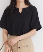 【ピエロ/Pierrot】の綿100%選べるドルマンTシャツ 162cm / ブラック / キーネック / M|ID: prp329100004913297 ipo3291000000036820889