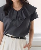 【ピエロ/Pierrot】のイージーケアフリルデザインカットソー 人気、トレンドファッション・服の通販 founy(ファニー) ファッション Fashion レディースファッション Fashion for Women トップス・カットソー Cut & Sew Tops カットソー・ベーシックTシャツ Cut-and-Sewn Tops / Stretch Tees & Basics 送料無料 Free Shipping カットソー Cut and Sewn Top シンプル Simple, Minimal フリル Frill, Ruffle プチプライス・低価格 Affordable / Budget Price エレガント 上品 Elegant thumbnail 162cm / チャコール / M|ID: prp329100004919103 ipo3291000000036901696