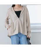 【ピエロ/Pierrot】の【一部予約】 まるで着る日傘 接触冷感/UVパーカー トップス レディース 167cm / ライトグレージュ / M|ID: prp329100004926214 ipo3291000000037024711