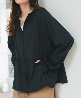 【ピエロ/Pierrot】の【ラッシュガード】ヘムフレアフーディ 人気、トレンドファッション・服の通販 founy(ファニー) ファッション Fashion レディースファッション Fashion for Women トップス・カットソー Cut & Sew Tops 送料無料 Free Shipping ウォッシャブル Machine Washable フェミニン Feminine, Girly フレア Flare, Flared プチプライス・低価格 Affordable / Budget Price ポケット Pocket, Pocket Detail メッシュ Mesh, Net Fabric 夏 Summer |ID:prp329100004926222