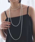 【ピエロ/Pierrot】のRASW マキシレングスビーズネックレス[Pierrot] ホワイト / F|ID: prp329100004926239 ipo3291000000036964549