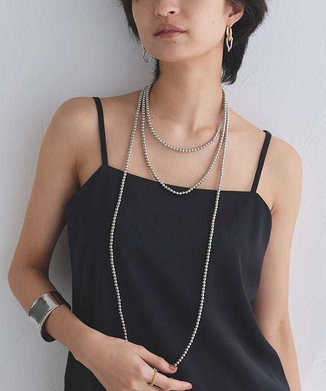 【ピエロ/Pierrot】のRASW マキシレングスビーズネックレス[Pierrot] インテリア・キッズ・メンズ・レディースファッション・服の通販 founy(ファニー) 　ファッション　Fashion　レディースファッション　Fashion for Women　ジュエリー　Jewelry　ネックレス　Necklaces & Pendants　送料無料　Free Shipping　アクセサリー　Fashion Accessories　シルバー　Silver, Metallic Silver　ネックレス　Necklace, Pendant Necklace　パール　Pearl, Pearl Accent　プチプライス・低価格　Affordable / Budget Price　マキシ　Maxi, Full Length　[RASW]マキシレングスビーズネックレス|ID: prp329100004926239 ipo3291000000036964550