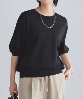 【ピエロ/Pierrot】 RASW 多機能ルーズハーフニット大人の最旬トレンドファッション＆コーディネート founy(ファウニー) ファッション Fashion レディースファッション Fashion for Women トップス・カットソー Cut & Sew Tops ニット Knit Tops & Sweaters ウォッシャブル Machine Washable プチプライス・低価格 Affordable / Budget Price エレガント 上品 Elegant 定番 Standard, Basic Item |ID:prp329100004926249