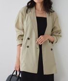 【ピエロ/Pierrot】の接触冷感シアーテーラードジャケット 162cm / ベージュ / M|ID: prp329100004931827 ipo3291000000037094616