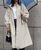 【ピエロ/Pierrot】のバックフリルレインコート 163cm / ライトベージュ / M|ID: prp329100004931844 ipo3291000000037094631