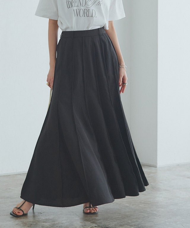 【ピエロ/Pierrot】のRASW パネルフレアロングスカート インテリア・キッズ・メンズ・レディースファッション・服の通販 founy(ファウニー) https://founy.com/ ファッション Fashion レディースファッション Fashion for Women スカート Skirts ロングスカート Long Skirts / Maxi & Midi Skirts ウォッシャブル Machine Washable フレア Flare, Flared プチプライス・低価格 Affordable / Budget Price |ID: prp329100004931846 ipo3291000000037094697