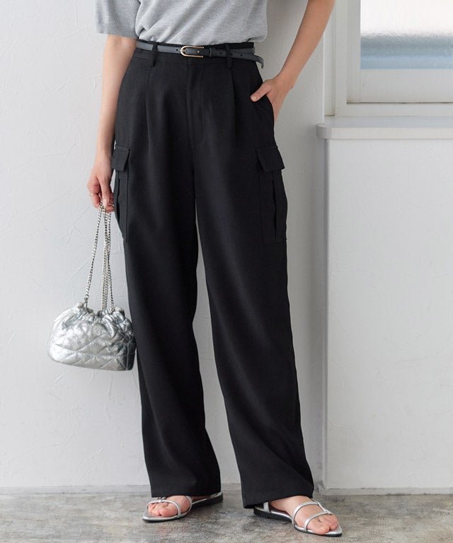 【ピエロ/Pierrot】のUV・ウォッシャブル2wayツイルカーゴパンツ 人気、トレンドファッション・服の通販 founy(ファニー) 　ファッション　Fashion　レディースファッション　Fashion for Women　パンツ　Pants & Trousers　送料無料　Free Shipping　ウォッシャブル　Machine Washable　ストレート　Straight, Straight Cut　プチプライス・低価格　Affordable / Budget Price　ルーズ　Loose, Oversized　 other-1|ID: prp329100004931863 ipo3291000000037016574