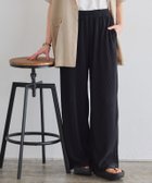 【ピエロ/Pierrot】のセルフカットプリーツ イージーワイドパンツ レディース 163cm / ブラック / M|ID: prp329100004932781 ipo3291000000037094622