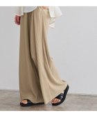 【ピエロ/Pierrot】のセルフカットプリーツ イージーワイドパンツ レディース 163cm / モカ / M|ID: prp329100004932781 ipo3291000000037094623