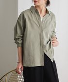 【ピエロ/Pierrot】のリネンタッチオーバーサイズシャツ 人気、トレンドファッション・服の通販 founy(ファニー) ファッション Fashion レディースファッション Fashion for Women トップス・カットソー Cut & Sew Tops シャツ・ブラウス・オフィスカジュアル Elegant Blouses & Button-Ups プチプライス・低価格 Affordable / Budget Price リネン Linen, Linen Fabric thumbnail 163cm / ライトカーキ / M|ID: prp329100004935883 ipo3291000000037040279