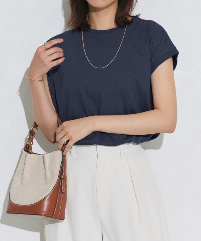 【ピエロ/Pierrot】の汗ジミ防止フレンチスリーブTシャツ 人気、トレンドファッション・服の通販 founy(ファニー) 　ファッション　Fashion　レディースファッション　Fashion for Women　トップス・カットソー　Cut & Sew Tops　シャツ・ブラウス・オフィスカジュアル　Elegant Blouses & Button-Ups　ロングTシャツ・Tシャツ　Longline T-Shirts & Tees　送料無料　Free Shipping　スリーブ　Sleeve, Long Sleeve / Short Sleeve　フレンチ　French, French Style　プチプライス・低価格　Affordable / Budget Price　吸水　Absorbent, Quick-Dry　 other-1|ID: prp329100004938411 ipo3291000000037057657