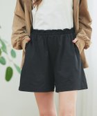【ピエロ/Pierrot】の【ラッシュガード】フリルウエストショートパンツ 164cm / ブラック / M|ID: prp329100004942393 ipo3291000000037289010
