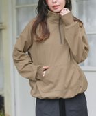 【ピエロ/Pierrot】の【ラッシュガード】ハーフジッププルオーバー 164cm / モカベージュ / M|ID: prp329100004942394 ipo3291000000037094641