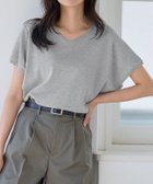 【ピエロ/Pierrot】の【接触冷感/UV/ウォッシャブル】選べるフレンチドルマンニット 人気、トレンドファッション・服の通販 founy(ファニー) ファッション Fashion レディースファッション Fashion for Women トップス・カットソー Cut & Sew Tops ニット Knit Tops & Sweaters 送料無料 Free Shipping ウォッシャブル Machine Washable スリーブ Sleeve, Long Sleeve / Short Sleeve フレンチ French, French Style プチプライス・低価格 Affordable / Budget Price リラックス Relax, Relaxed Fit エレガント 上品 Elegant thumbnail 162cm / 杢グレー / Vネック / M|ID: prp329100004943142 ipo3291000000037103848