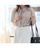 【ピエロ/Pierrot】の【接触冷感/UV/ウォッシャブル】フリルネックタイTブラウス 人気、トレンドファッション・服の通販 founy(ファニー) ファッション Fashion レディースファッション Fashion for Women トップス・カットソー Cut & Sew Tops シャツ・ブラウス・オフィスカジュアル Elegant Blouses & Button-Ups 送料無料 Free Shipping ウォッシャブル Machine Washable カットソー Cut and Sewn Top ジョーゼット Georgette, Semi-Sheer Fabric フリル Frill, Ruffle フレア Flare, Flared プチプライス・低価格 Affordable / Budget Price エレガント 上品 Elegant thumbnail 163cm / グレー / M|ID: prp329100004956714 ipo3291000000037193116