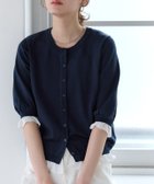 【ピエロ/Pierrot】の接触冷感配色レイヤードカーディガン 人気、トレンドファッション・服の通販 founy(ファニー) ファッション Fashion レディースファッション Fashion for Women トップス・カットソー Cut & Sew Tops カーディガン・羽織り Layered Style Cardigans 送料無料 Free Shipping ウォッシャブル Machine Washable カーディガン Cardigan, Knitwear トレンド Trend, Trending Now ドッキング Docking, Mixed Material フリル Frill, Ruffle プチプライス・低価格 Affordable / Budget Price 夏 Summer 春 Spring thumbnail 167cm / ネイビー×オフホワイト / M|ID: prp329100004963468 ipo3291000000037236882