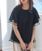 【ピエロ/Pierrot】のチュールレイヤードフレアトップス 人気、トレンドファッション・服の通販 founy(ファニー) ファッション Fashion レディースファッション Fashion for Women トップス・カットソー Cut & Sew Tops 送料無料 Free Shipping シンプル Simple, Minimal チュール Tulip, Tulip Motif トレンド Trend, Trending Now バランス Balance, Style Balance フレア Flare, Flared プチプライス・低価格 Affordable / Budget Price thumbnail チュールレイヤードフレアトップス|ID: prp329100004963469 ipo3291000000037236887