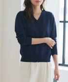 【ピエロ/Pierrot】の【接触冷感/UV/ウォッシャブル】Vネックカーディガン 167cm / ネイビー / M|ID: prp329100004971418 ipo3291000000037281039