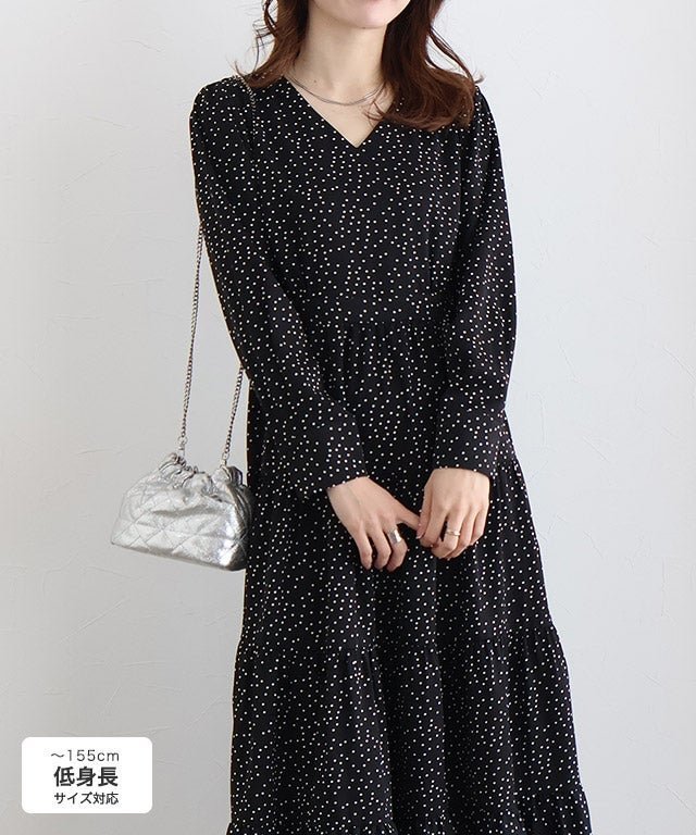 【ピエロ/Pierrot】のドットティアードワンピース インテリア・キッズ・メンズ・レディースファッション・服の通販 founy(ファウニー) https://founy.com/ ファッション Fashion レディースファッション Fashion for Women ワンピース Dresses ドット Polka Dot, Dot Pattern プチプライス・低価格 Affordable / Budget Price |ID: prp329100004971470 ipo3291000000037281287