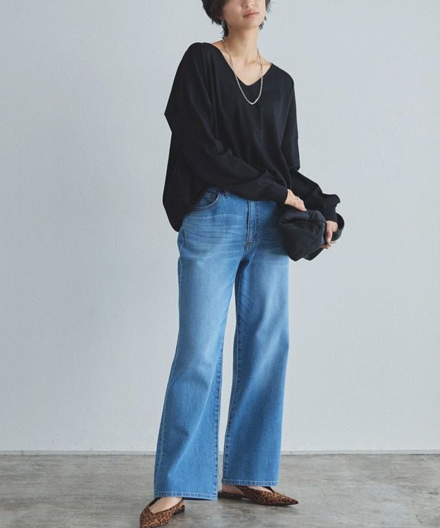 【ピエロ/Pierrot】のRASW 多機能Vネックルーズニット インテリア・キッズ・メンズ・レディースファッション・服の通販 founy(ファウニー) https://founy.com/ ファッション Fashion レディースファッション Fashion for Women トップス・カットソー Cut & Sew Tops ニット Knit Tops & Sweaters Vネックトップス V-Neck Tops / V-Cut Neckline Shirts ウォッシャブル Machine Washable プチプライス・低価格 Affordable / Budget Price ルーズ Loose, Oversized エレガント 上品 Elegant 定番 Standard, Basic Item |ID: prp329100004971484 ipo3291000000037366022