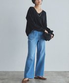 【ピエロ/Pierrot】のRASW 多機能Vネックルーズニット 166cm / ブラック / M|ID: prp329100004971484 ipo3291000000037366024