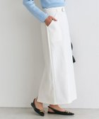 【ピエロ/Pierrot】のベルテッドストレッチIラインスカート 162cm / オフホワイト / M|ID: prp329100004971529 ipo3291000000037281578
