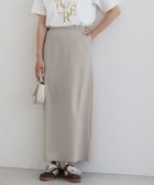 【ピエロ/Pierrot】のストレスフリーな着心地ストレッチIラインスカート 163cm / グレージュ / M|ID: prp329100004971538 ipo3291000000037281617
