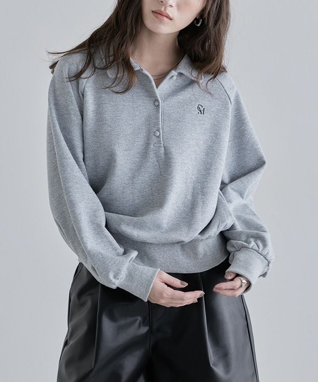 【ピエロ/Pierrot】のECLAM ラメ入り刺繍ポロスウェット インテリア・キッズ・メンズ・レディースファッション・服の通販 founy(ファウニー) https://founy.com/ ファッション Fashion レディースファッション Fashion for Women トップス・カットソー Cut & Sew Tops レディースパーカー・カジュアルフーディー Casual Hoodies & Sweatshirts スウェット・クルーネックトップス Sweatshirts & Crewnecks / Relaxed Fit Sweat Tops おすすめ Recommended / Our Picks デニム Denim, Jeans Material トレンド Trend, Trending Now フェミニン Feminine, Girly プチプライス・低価格 Affordable / Budget Price ロング Long, Long-Length ワンポイント One Point, Statement Accent エレガント 上品 Elegant |ID: prp329100004971578 ipo3291000000037281779