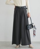 【ピエロ/Pierrot】の【アウトレットSALE!】インタックワイドパンツ 大人の最旬トレンドファッション＆コーディネート founy(ファウニー) ファッション Fashion レディースファッション Fashion for Women パンツ Pants & Trousers アウトレット Outlet / Clearance フロント Front, Front Design プチプライス・低価格 Affordable / Budget Price ワイド Wide, Wide Fit エレガント 上品 Elegant thumbnail インタックワイドパンツ|ID: prp329100004971641 ipo3291000000037282070
