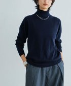 【ピエロ/Pierrot】のRASW カシミヤタートルネックニット 大人の最旬トレンドファッション＆コーディネート founy(ファウニー) ファッション Fashion レディースファッション Fashion for Women トップス・カットソー Cut & Sew Tops ニット Knit Tops & Sweaters タートルネック・ハイネックトップス Turtlenecks & High-Neck Tops 送料無料 Free Shipping シンプル Simple, Minimal タートルネック Turtleneck, High Neck プチプライス・低価格 Affordable / Budget Price ベーシック Basic, Essential ボトム Bottoms, Lower Wear エレガント 上品 Elegant thumbnail 166cm / ネイビー / M|ID: prp329100004971644 ipo3291000000037282085
