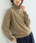 【ピエロ/Pierrot】のRASW カシミヤタートルネックニット 大人の最旬トレンドファッション＆コーディネート founy(ファウニー) ファッション Fashion レディースファッション Fashion for Women トップス・カットソー Cut & Sew Tops ニット Knit Tops & Sweaters タートルネック・ハイネックトップス Turtlenecks & High-Neck Tops 送料無料 Free Shipping シンプル Simple, Minimal タートルネック Turtleneck, High Neck プチプライス・低価格 Affordable / Budget Price ベーシック Basic, Essential ボトム Bottoms, Lower Wear エレガント 上品 Elegant thumbnail 166cm / 杢キャメルベージュ / M|ID: prp329100004971644 ipo3291000000037282092