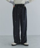 【ピエロ/Pierrot】のECLAM フラワー刺繍ベロアワイドパンツ 大人の最旬トレンドファッション＆コーディネート founy(ファウニー) ファッション Fashion レディースファッション Fashion for Women パンツ Pants & Trousers シンプル Simple, Minimal ジャケット Jacket, Outerwear スウェット / スエット Sweatshirt, Sweatwear トレンド Trend, Trending Now フラワー Flower, Floral プチプライス・低価格 Affordable / Budget Price ベロア Velour, Soft Velvet エレガント 上品 Elegant 今季 This Season, Current Season A/W・秋冬 Autumn/Winter thumbnail [ECLAM] フラワー刺繍ベロアワイドパンツ|ID: prp329100004971663 ipo3291000000037282162